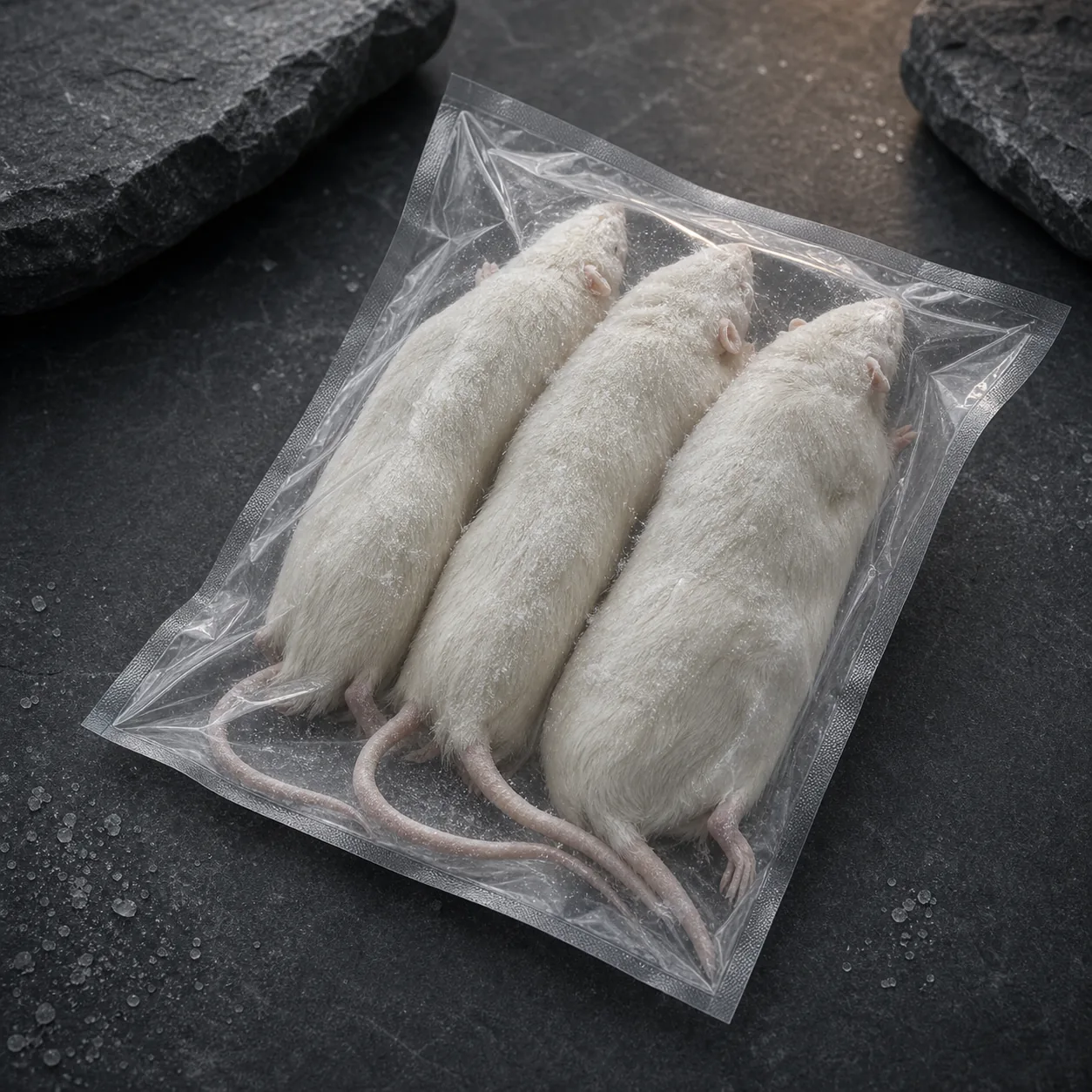Rats congelés