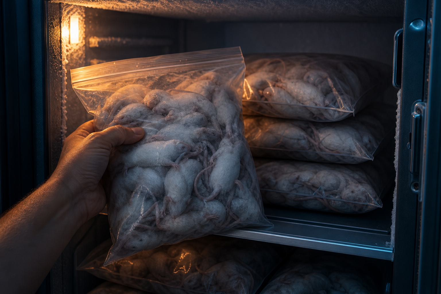 Acheter des souris congelées en gros