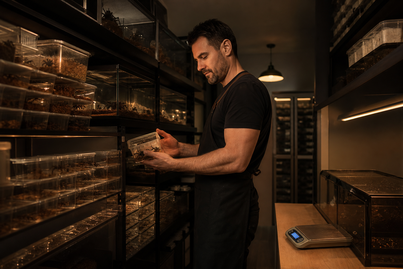 Devenir producteur d'insectes nourriciers
