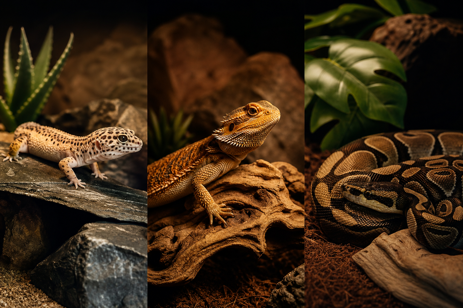 Quel reptile choisir quand on débute en terrariophilie ?